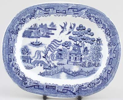 Meat Dish or Platter small c1900